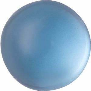 4 mm Round Cabochon AA Natural Aquamarine