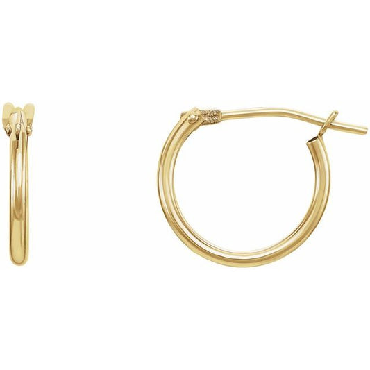 Youth Hoop Earrings