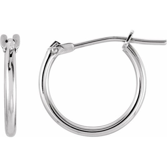 Youth Hoop Earrings