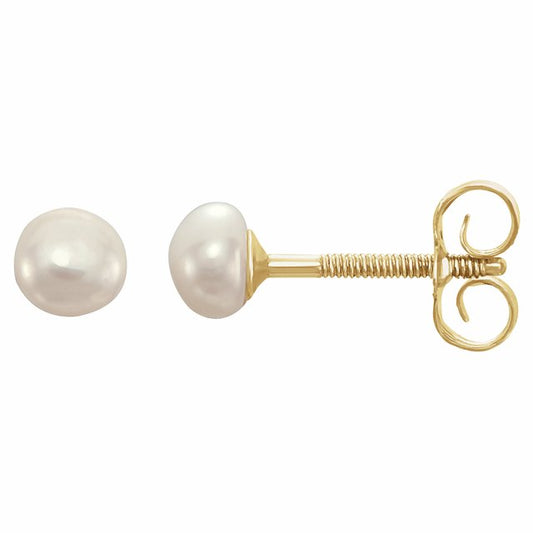 Youth Pearl Stud Earrings