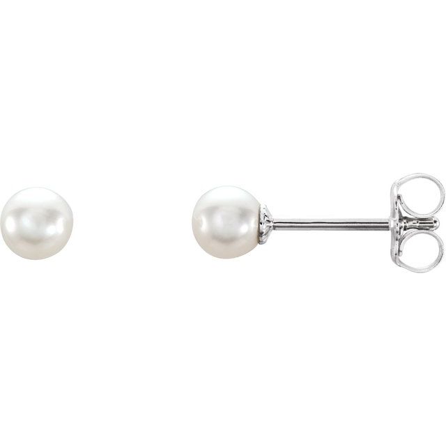 Pearl Stud Earrings