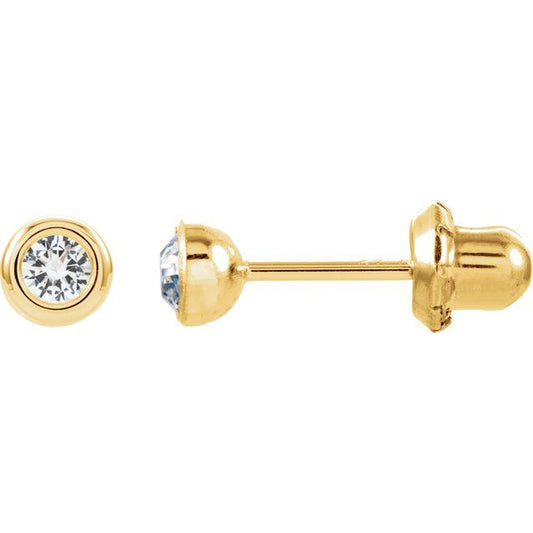 Imitation Crystal Inverness? Piercing Earrings