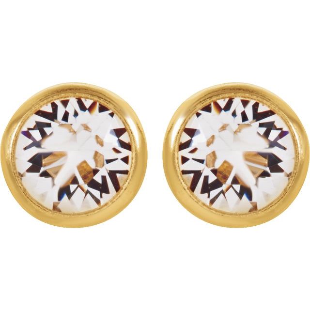 Imitation Crystal Inverness? Piercing Earrings