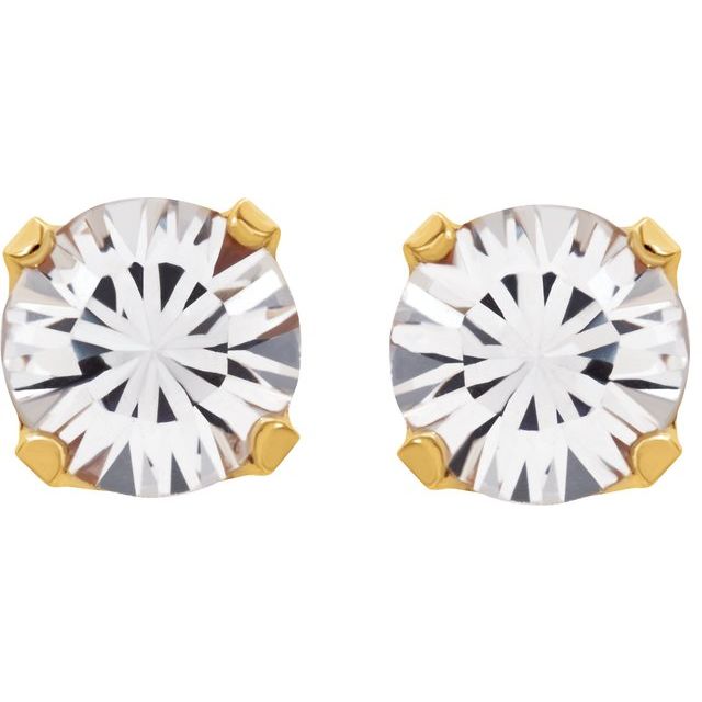 Imitation Crystal Inverness? Piercing Earrings