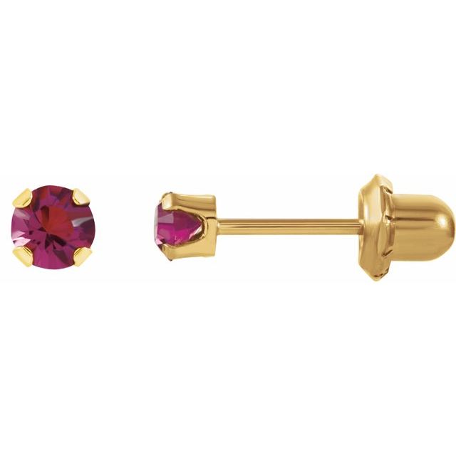 Inverness? Piercing Birthstone Stud Earrings