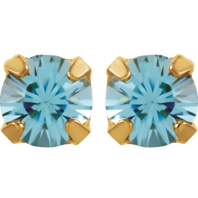 Inverness? Piercing Birthstone Stud Earrings