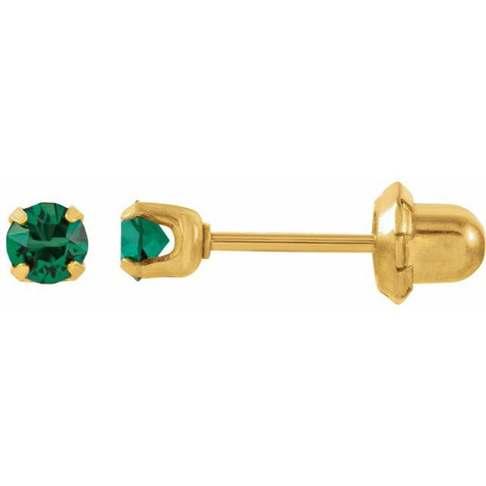 Inverness? Piercing Birthstone Stud Earrings