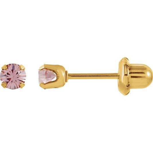 Inverness? Piercing Birthstone Stud Earrings