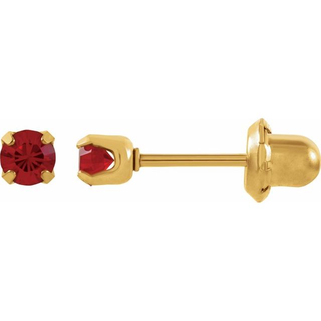 Inverness? Piercing Birthstone Stud Earrings