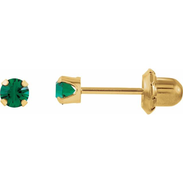 Inverness? Piercing Birthstone Stud Earrings