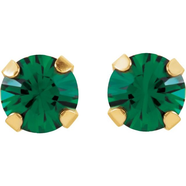 Inverness? Piercing Birthstone Stud Earrings
