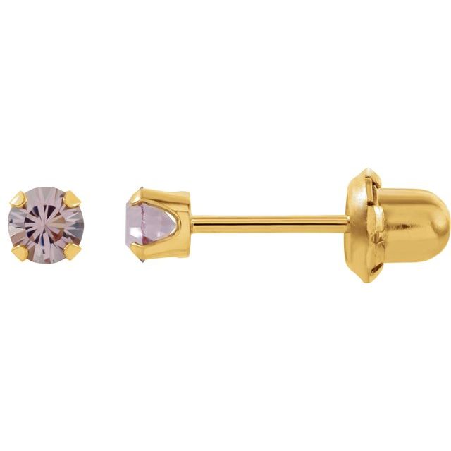 Inverness? Piercing Birthstone Stud Earrings
