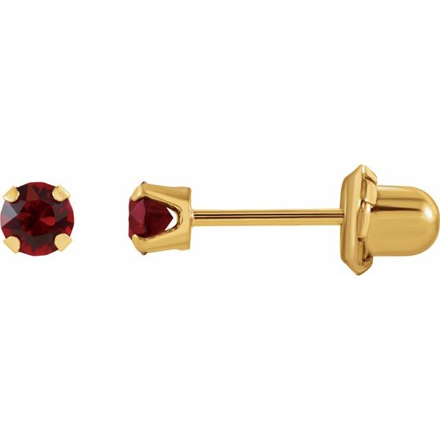 Inverness? Piercing Birthstone Stud Earrings