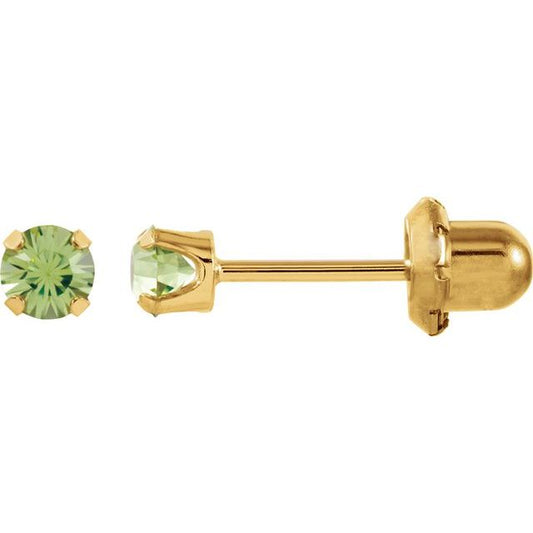 Inverness? Piercing Birthstone Stud Earrings