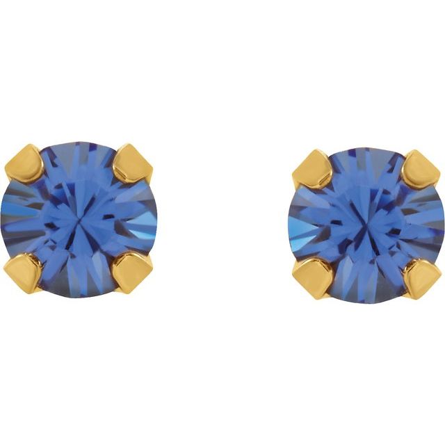 Inverness? Piercing Birthstone Stud Earrings