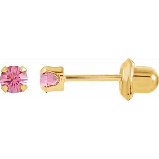 Inverness? Piercing Birthstone Stud Earrings