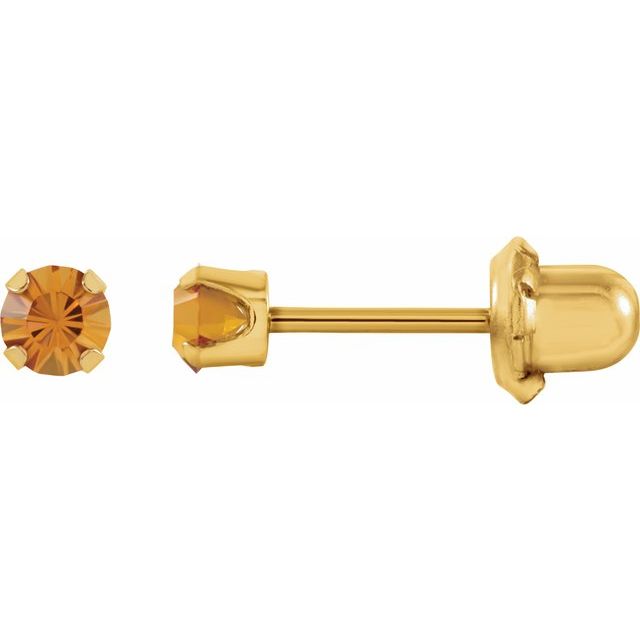 Inverness? Piercing Birthstone Stud Earrings