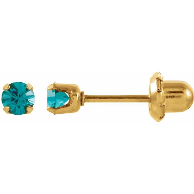 Inverness? Piercing Birthstone Stud Earrings