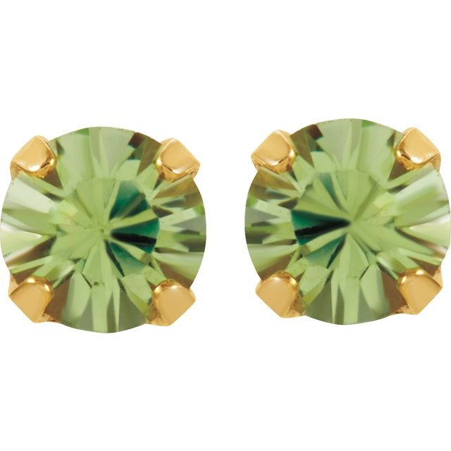 Inverness? Piercing Birthstone Stud Earrings