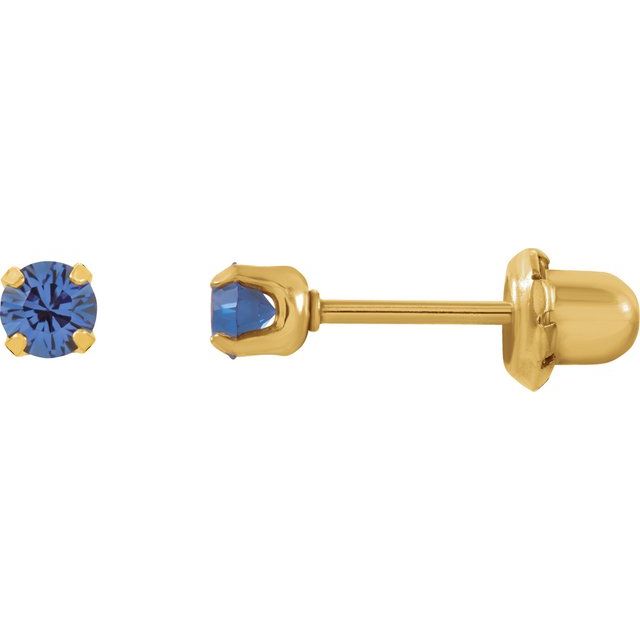 Inverness? Piercing Birthstone Stud Earrings