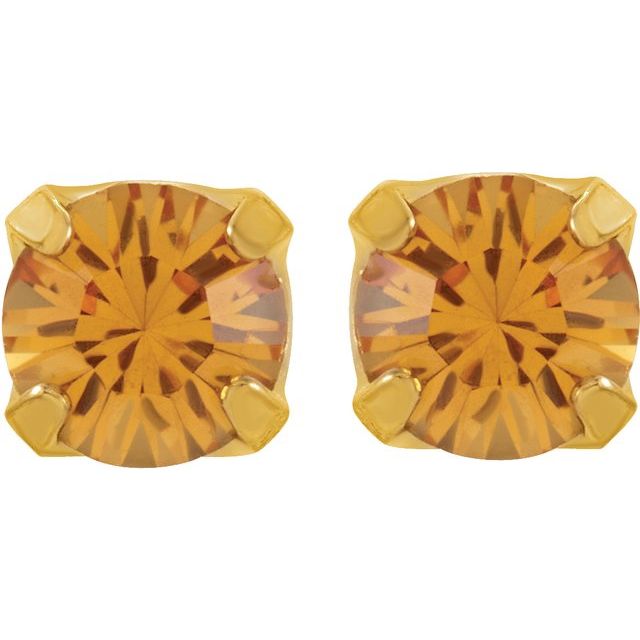 Inverness? Piercing Birthstone Stud Earrings