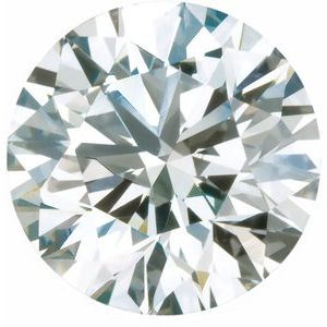 .60 mm (.50-.70) Round Full-Cut SI1 IJ Natural Diamond