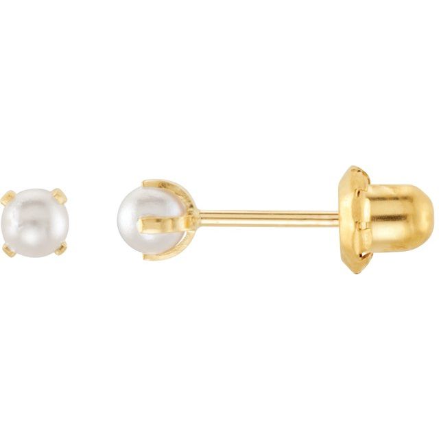 Imitation Pearl Inverness? Piercing Earrings