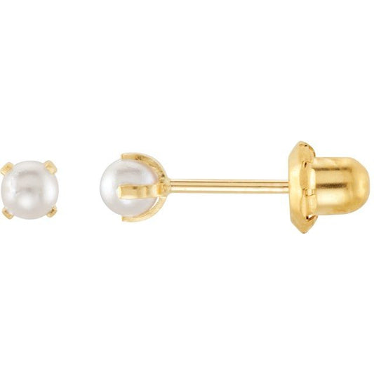 Imitation Pearl Inverness? Piercing Earrings