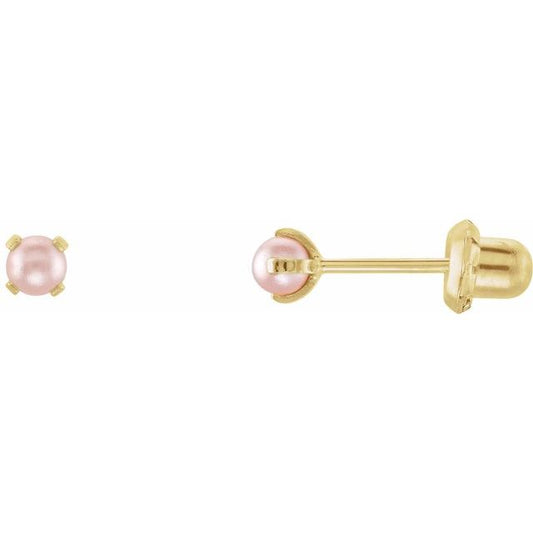 Imitation Pearl Inverness? Piercing Earrings