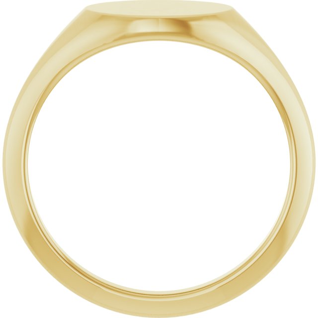 Oval Signet Ring