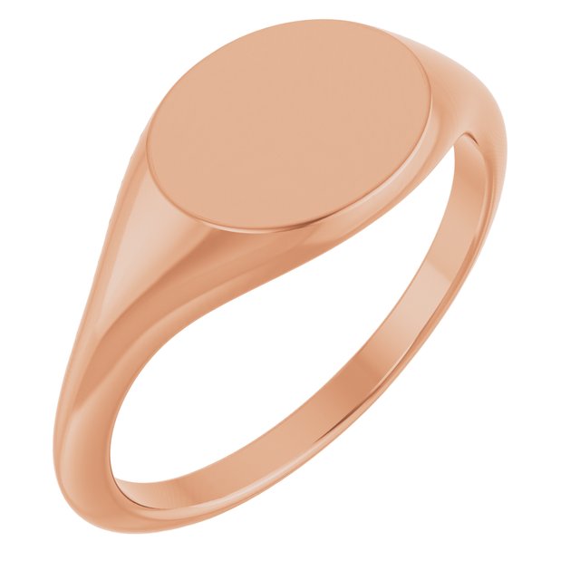 Oval Signet Ring