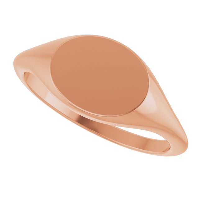 Oval Signet Ring