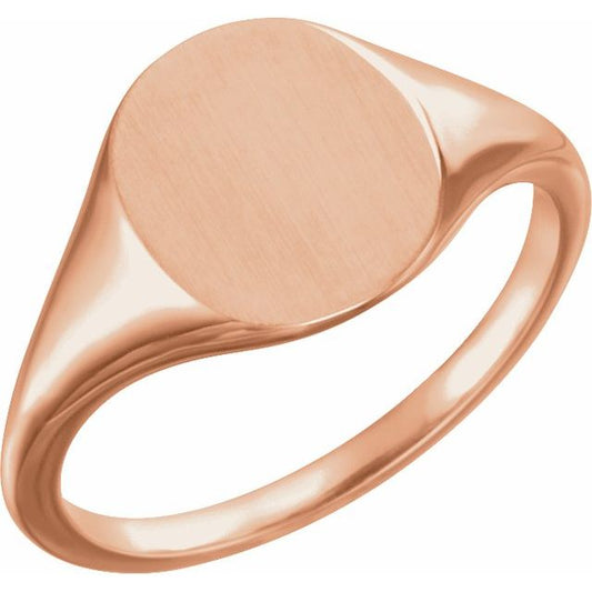 Oval Signet Ring