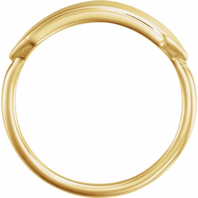 Geometric Signet Ring