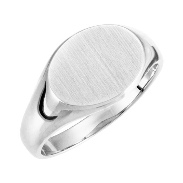 Oval Signet Ring