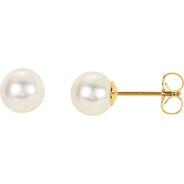 Panache? Pearl Stud Earrings