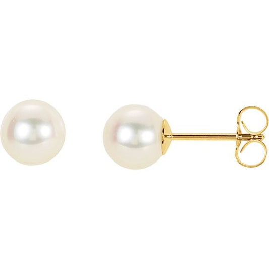 Panache? Pearl Stud Earrings