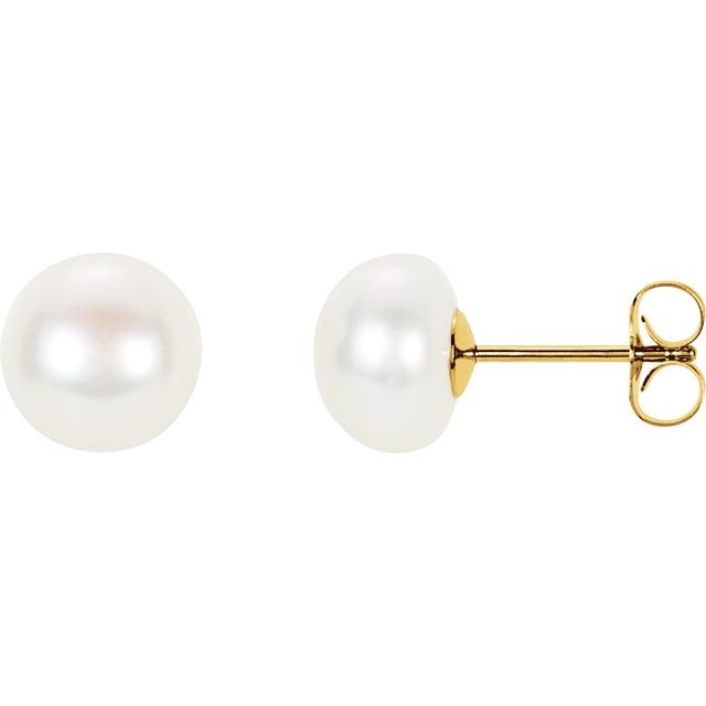 Panache? Pearl Stud Earrings