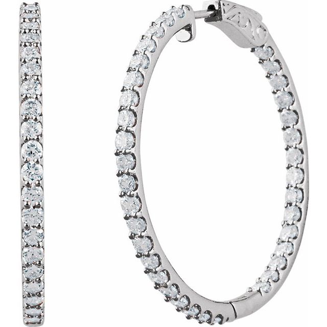 Inside-Outside Hoop Earrings