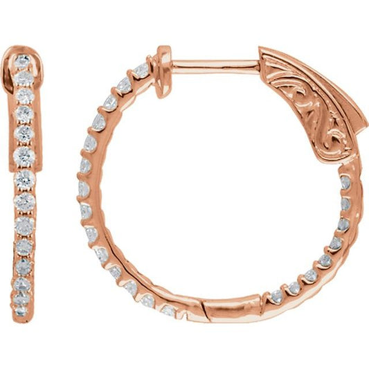 Inside-Outside Hoop Earrings