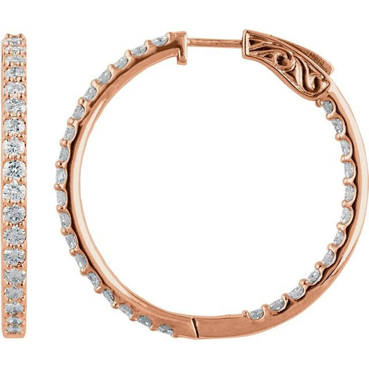 Inside-Outside Hoop Earrings