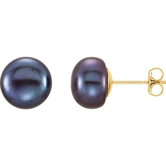 Pearl Stud Earrings
