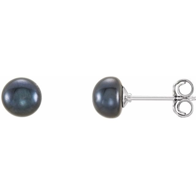Pearl Stud Earrings