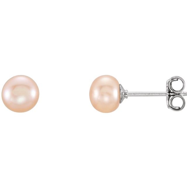 Pearl Stud Earrings