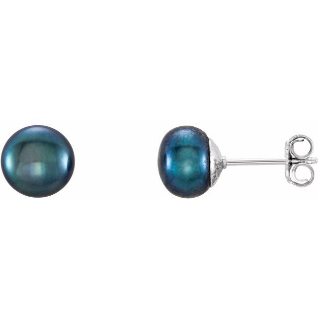 Pearl Stud Earrings