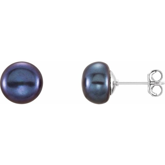 Pearl Stud Earrings