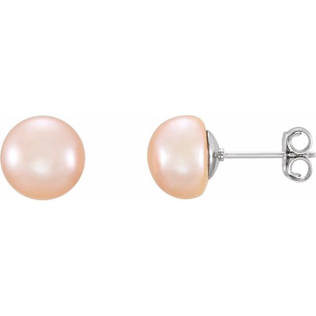 Pearl Stud Earrings
