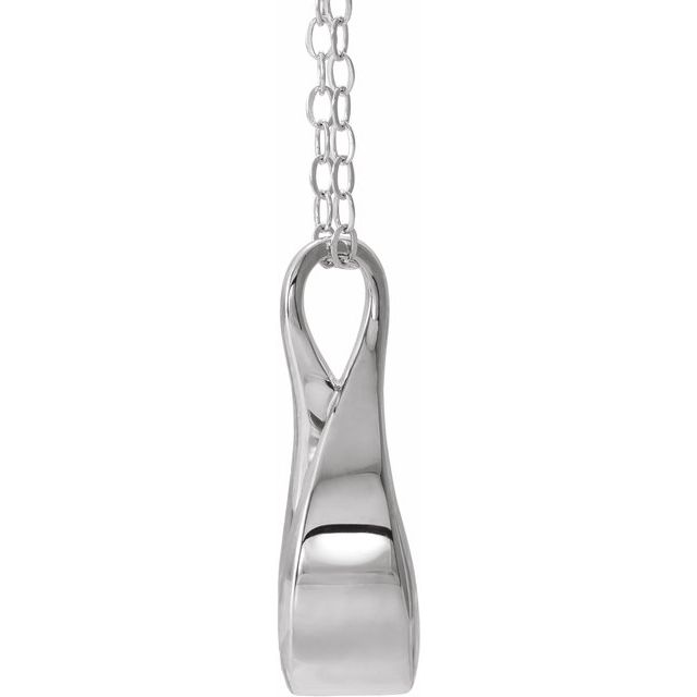 Infinity-Inspired Ash Holder Necklace