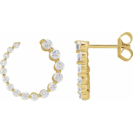 Front-Back Earrings