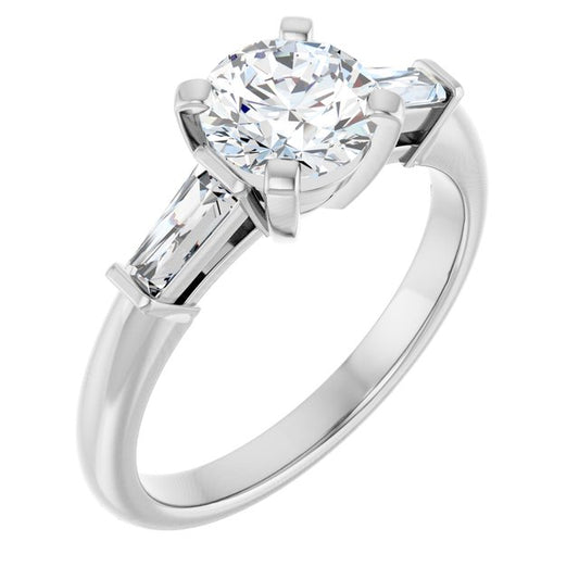 Three-Stone Engagement Ring